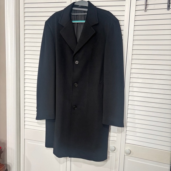Loro Piana Other - ING LORO PIANA  Men's Trench Coat Wool Cashmere Black Size 40-42